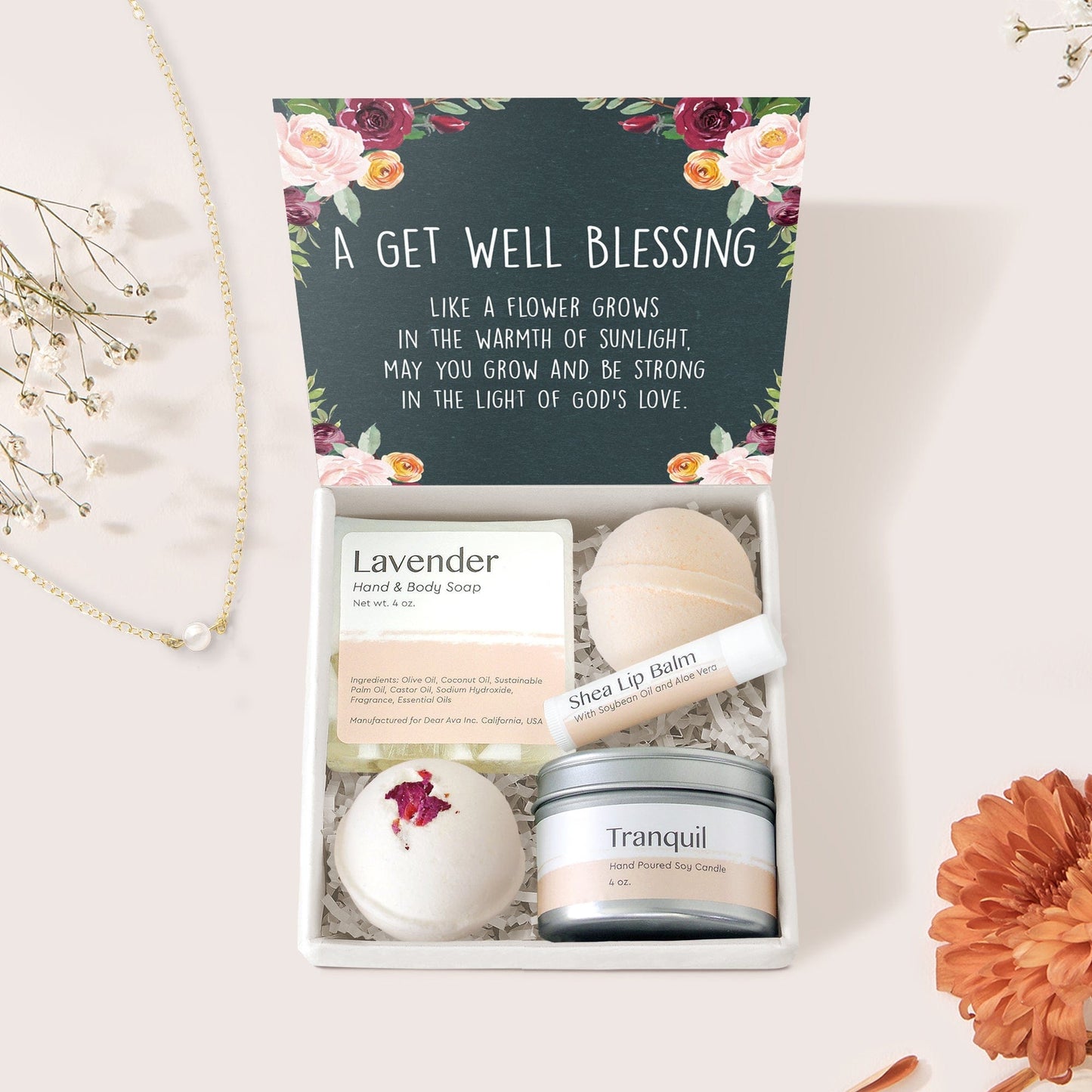 Get Well Soon Spa Gift Box