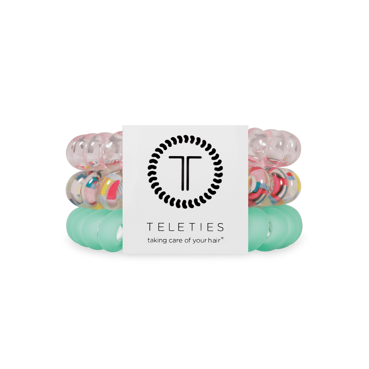 Spring Splash Hair Ties - Large