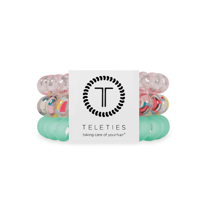 Spring Splash Hair Ties - Large