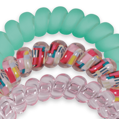 Spring Splash Hair Ties - Large
